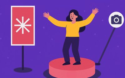 Cómo aprovechar el branding en un fotomatón 360