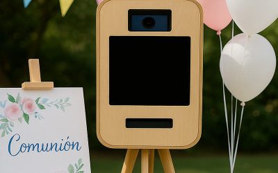 Cómo sorprender en una comunión con un fotomatón