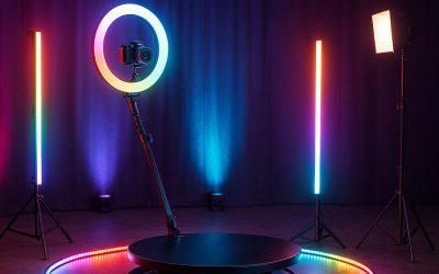 Cómo mejorar la iluminación de tu fotomatón 360