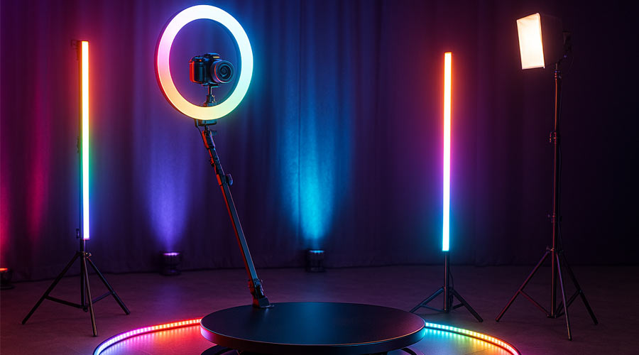 iluminacion fotomaton 360